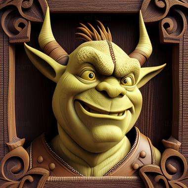 3D model Shrek forever (STL)